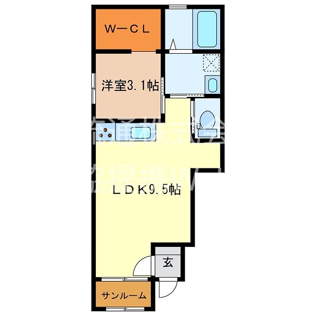 Ace's 間取り