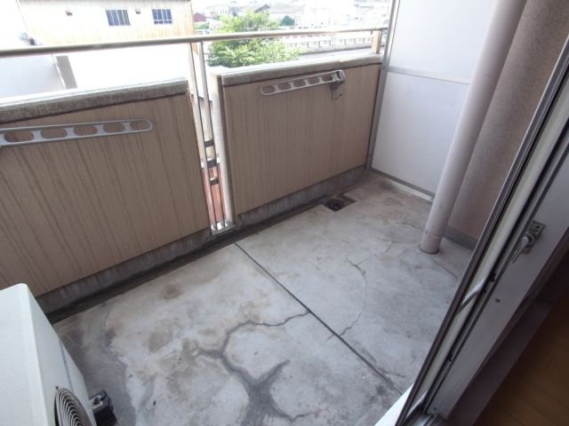 浅井コーポⅢ ベランダ