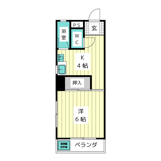 都ハイツ 間取り