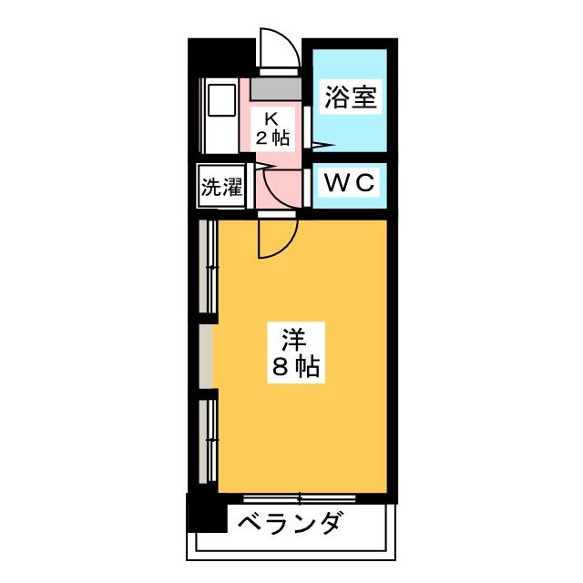 鏡ヶ池ハイツ 間取り