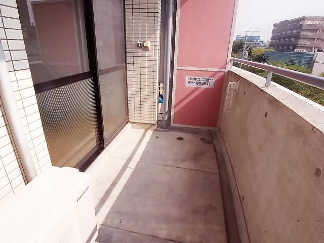鏡ヶ池ハイツ ベランダ