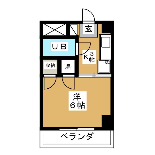 ベルメゾン白川 間取り