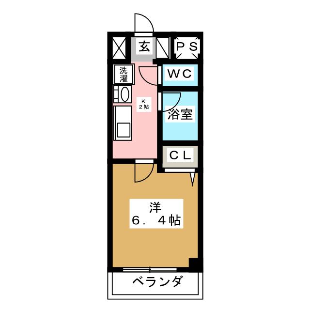 クレスト山手通 間取り