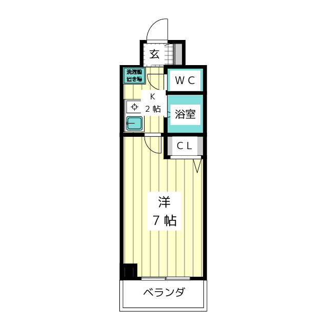 長谷川１７番館 間取り