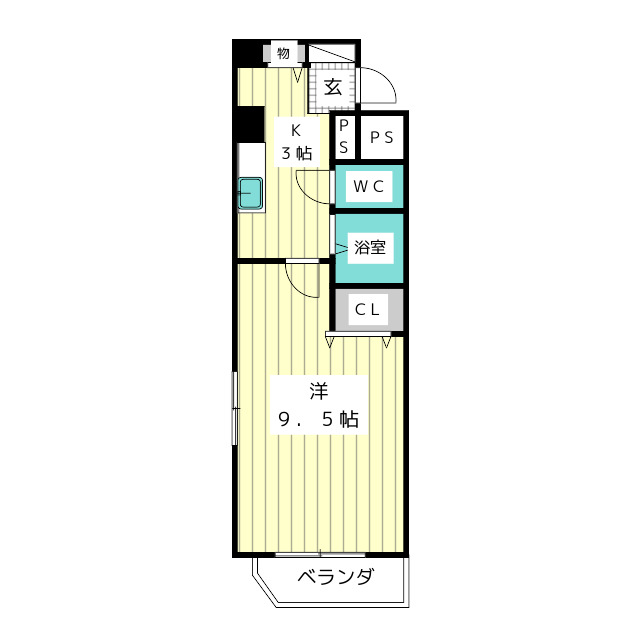 エグゼシオール藤ヶ丘 間取り