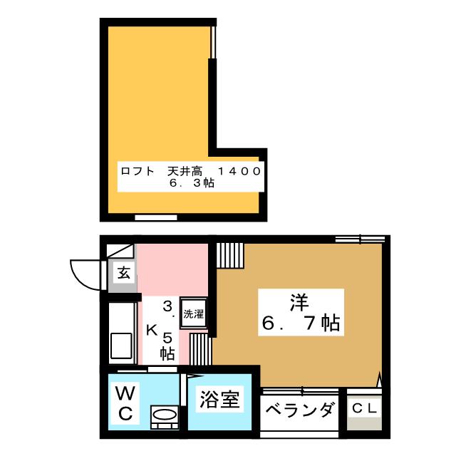 ＢＷ　flat 間取り
