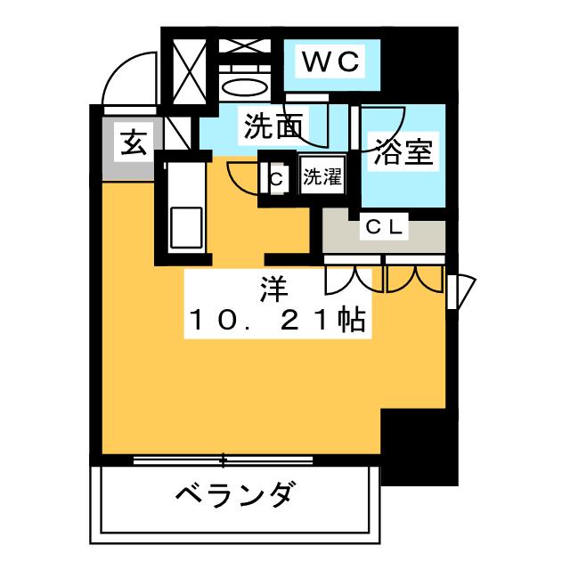 フォレスト那古野 間取り