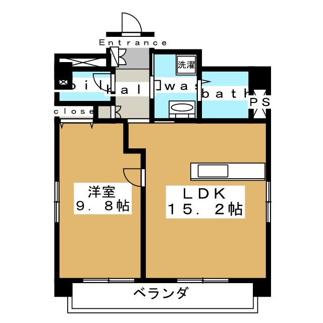 グレースハイツ新栄 間取り