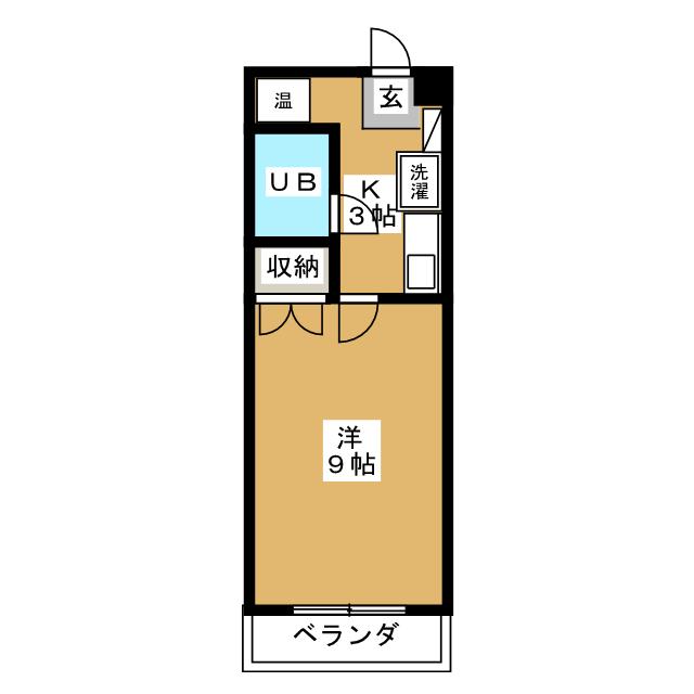 アンフェニ鶴田 間取り