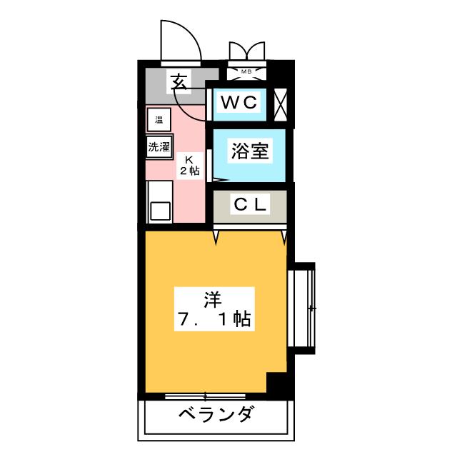 メルヴェーユ高辻 間取り