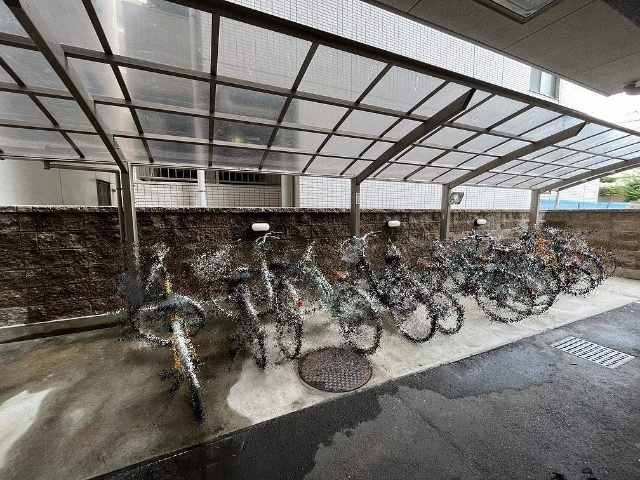 Ｃ’２　ＳＱＵＡＲＥ 駐輪場です