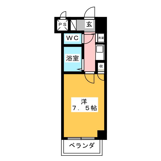 千早ベストビル 間取り