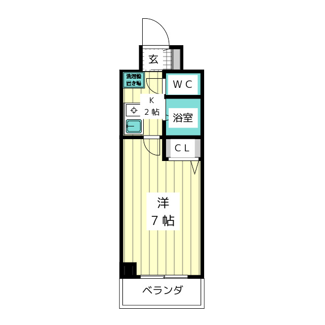 長谷川１７番館 間取り