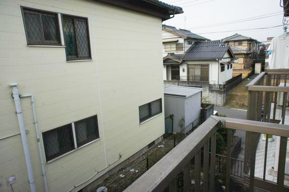 パークサイドムサシ ベランダからの風景です。