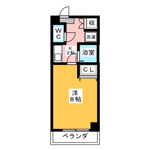 ＫＯＮＳＯＲＴＥ松原 間取り