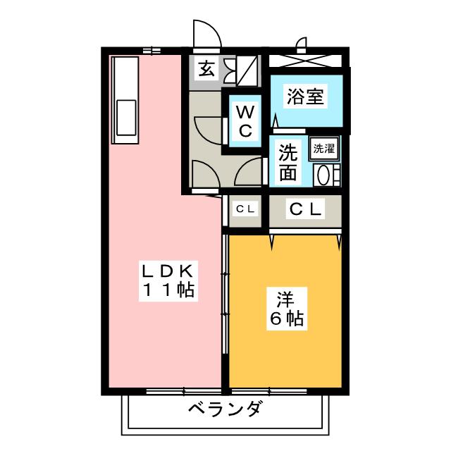 ＣＡＬＭ　ＦＯＲＥＳＴ 間取り