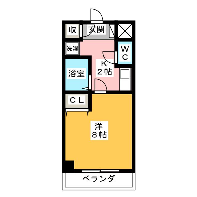 ＫＯＮＳＯＲＴＥ松原 間取り