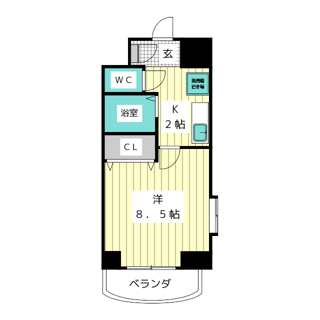 ＣＨＥＲＲＹ　ＨＩＬＬ'Ｓ 間取り