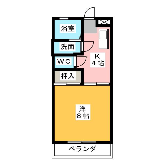 シェモア浜崎Ａ 間取り
