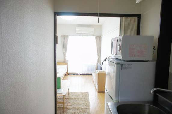 エポックダボ 玄関から見た景色です。