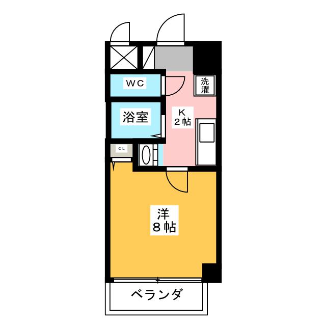 ヤマトマンション大須Ⅴ 間取り