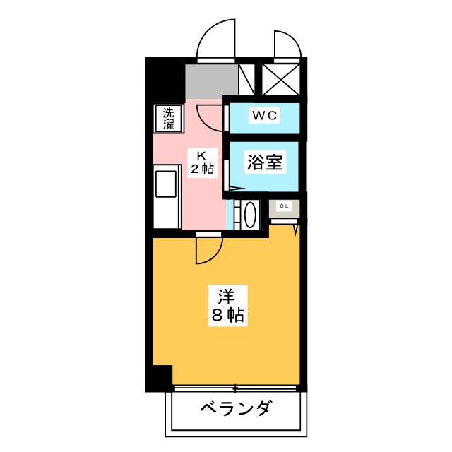 ヤマトマンション大須Ⅴ 間取り