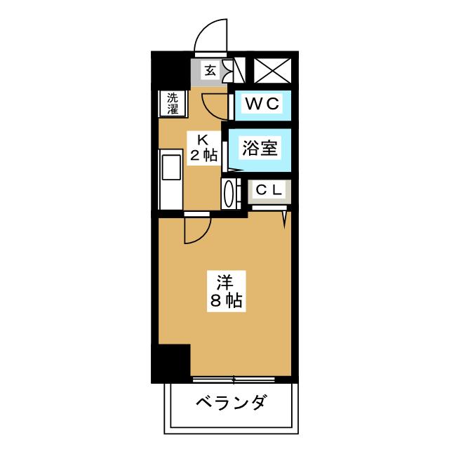 ヤマトマンション大須Ⅴ 間取り