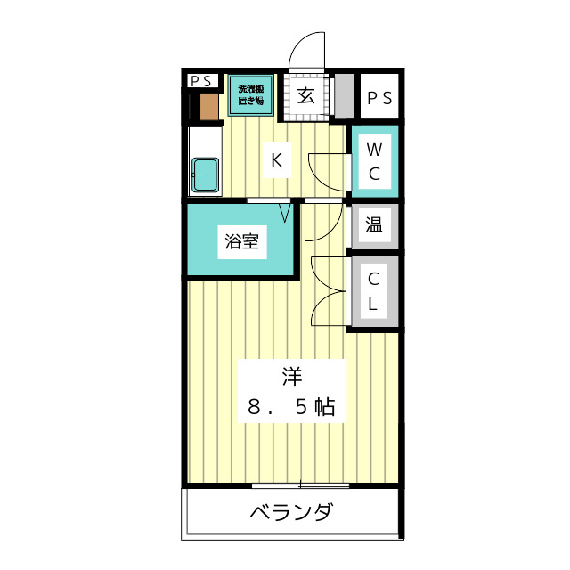 エクセレンス山中 間取り