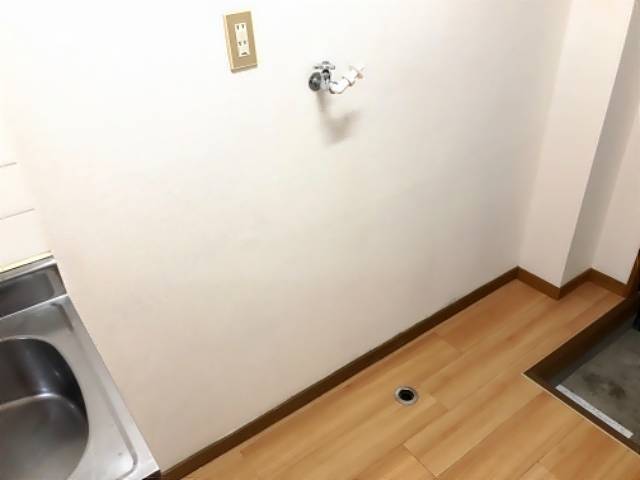エスポワール雅 室内洗濯機置き場です
