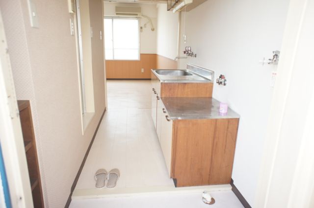 川本マンション 玄関