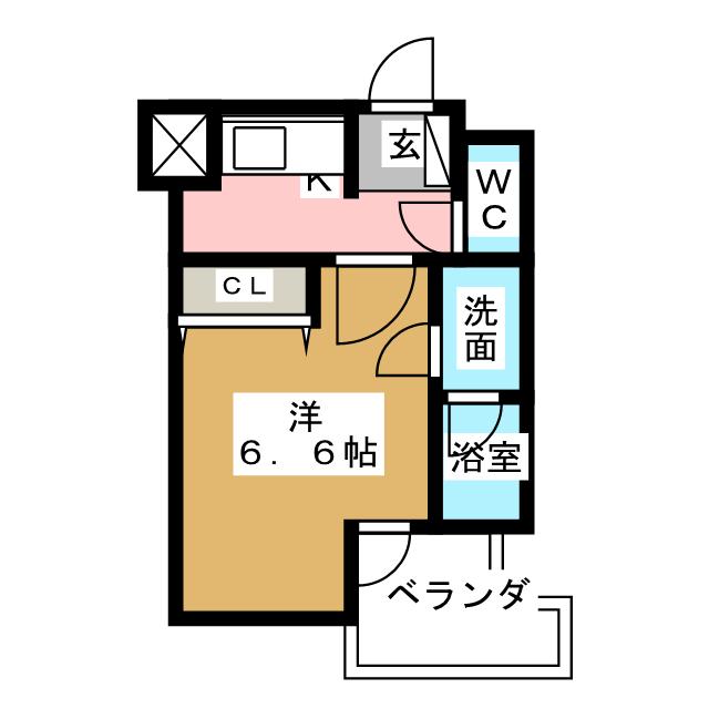 エスティメゾン東別院 間取り