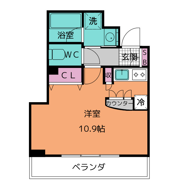 エスティメゾン東別院 間取り