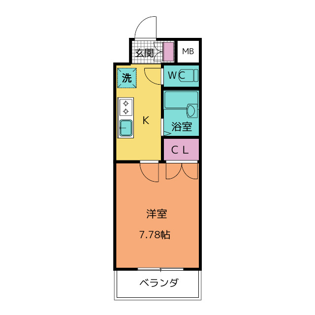 Ｅｓｔｕｄｉｏ原 間取り