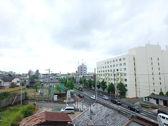 エクセレンス山中 ベランダ