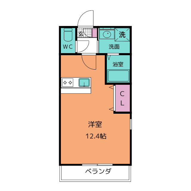 ル　パフェ　ド　ペルル 間取り