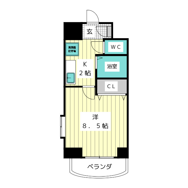 ＣＨＥＲＲＹ　ＨＩＬＬ'Ｓ 間取り