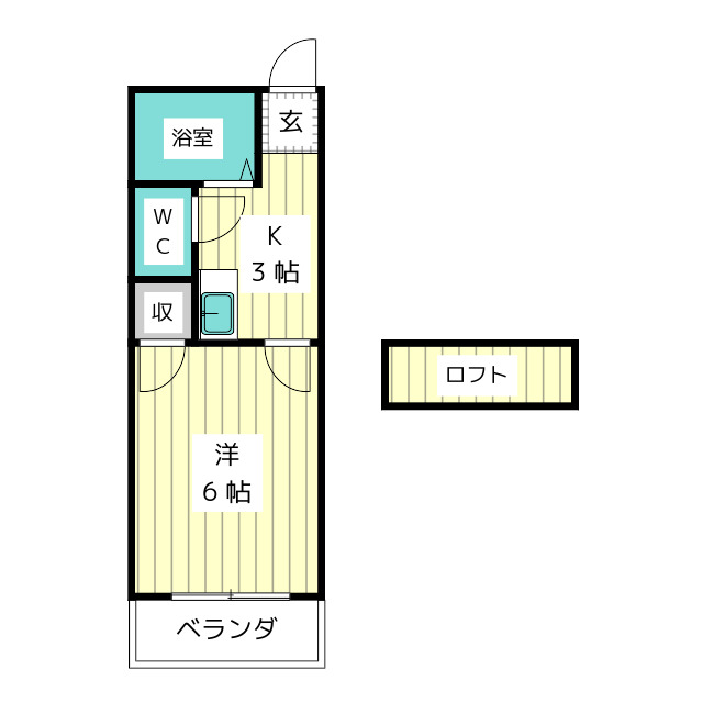 フラッツ本郷 間取り