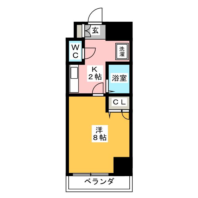 ＫＯＮＳＯＲＴＥ松原 間取り