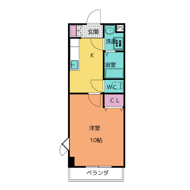 立華苑 間取り