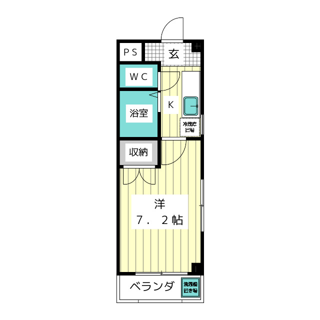 レオン八事　西館 間取り