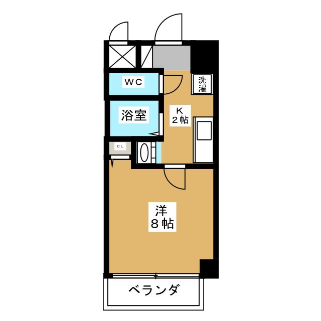 ヤマトマンション大須Ⅴ 間取り