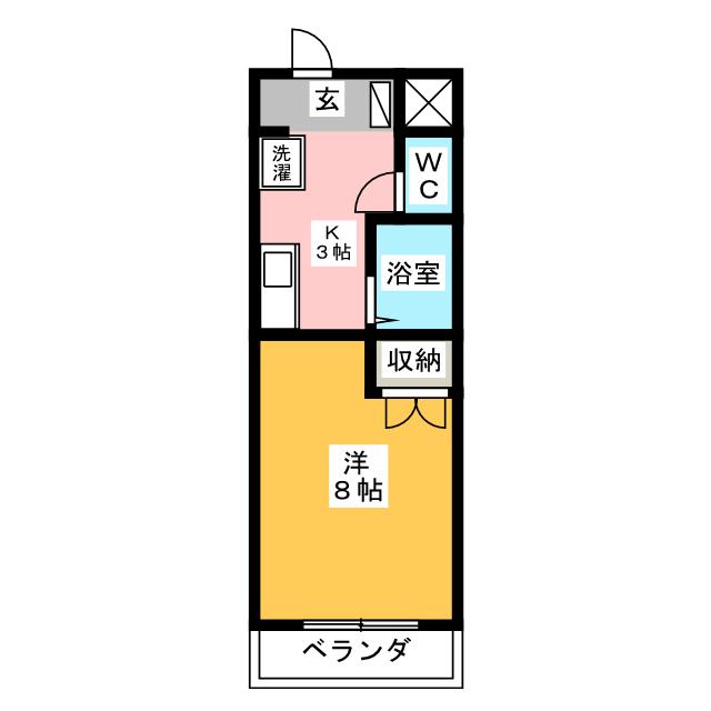 ＡＣＴＲＩＵＭ・Ｋ 間取り