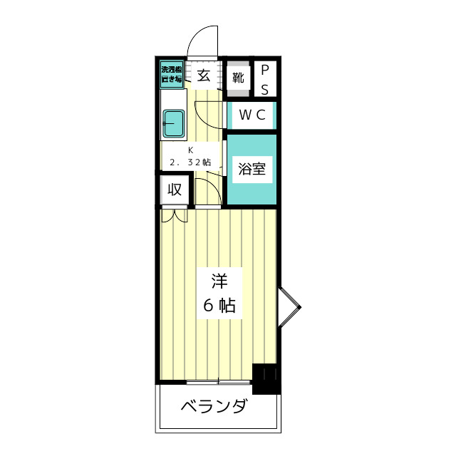 セントラルハイツ川名 間取り