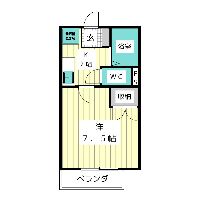 ブラン南山 間取り