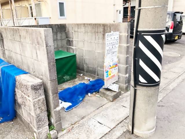 キャッスルハウス田園 ゴミ捨て場