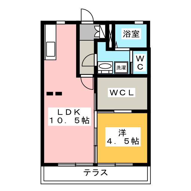 セフィラ権現谷Ｂ 間取り