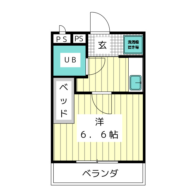 エイトハイムムサシ 間取り