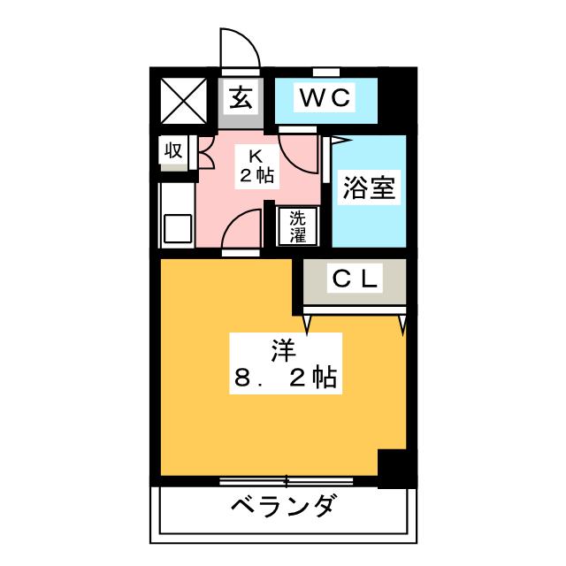 ＫＯＮＳＯＲＴＥ松原 間取り