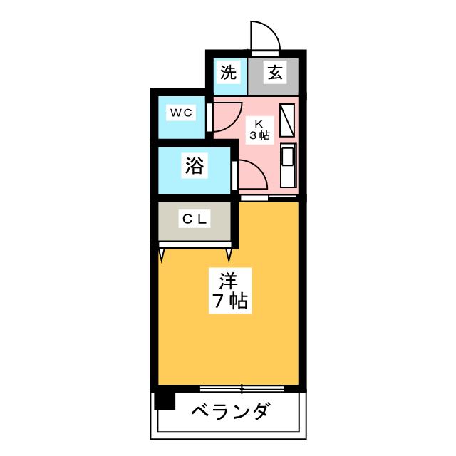 ダイアパレス上社第３ 間取り