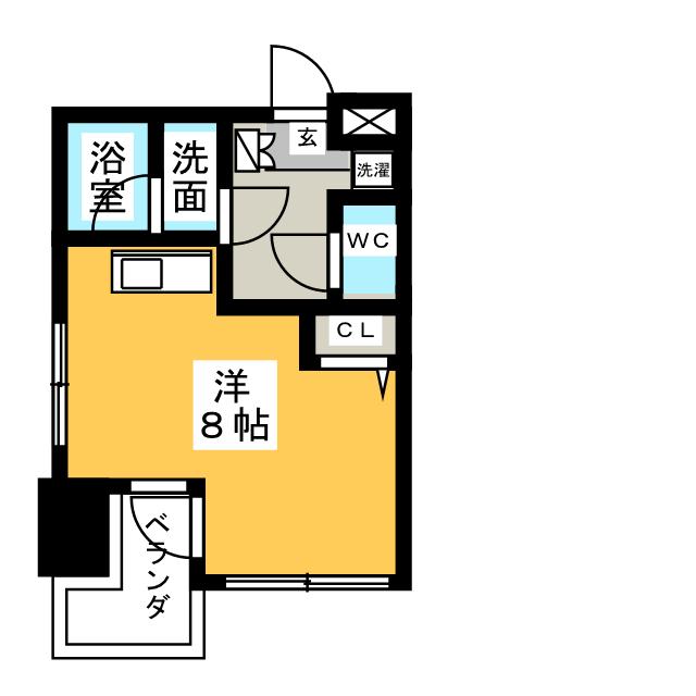 エスティメゾン東別院 間取り